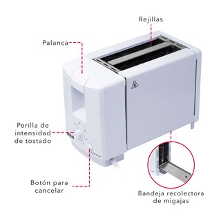 Foto 4 | Foto 4 | Tostador de Pan RCA Rc-t1 Blanco
