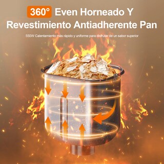 Foto 7 | Foto 7 | Máquina de Pan 19 en 1 Sangkee Horno Tostador de Acero Inoxidable K10174