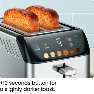 Foto 6 | Foto 6 | Tostadora Digital Chefman Smart Touch de 2 Rebanadas de Acero Inoxidable - Venta Internacional