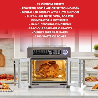 Foto 3 | Foto 3 | Horno Tostador de Convección Air Fryer 26 l Emeril Lagasse SS - Venta Internacional