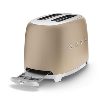 Foto 2 | Foto 2 | Tostadora Smeg De 2 Rebanadas, Champán Mate - Venta Internacional.