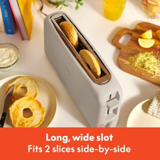 Foto 2 | Foto 2 | Toaster Bella 2 Rebanadas Slim Se Adapta A La Leche De Avena Anywhere™ De 900 W - Venta Internacional.