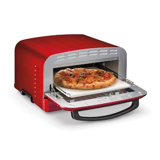 Foto 2 | Foto 2 | Horno Para Pizza Cuisinart Cpz-120r Pomodoro Rojo Acero Inoxidable - Venta Internacional.