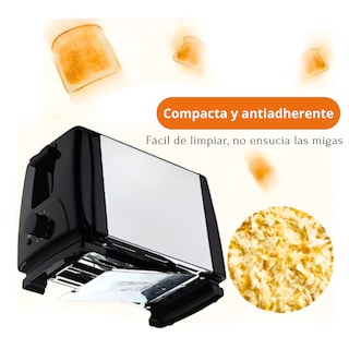 Foto 3 | Foto 3 | Tostadora De Pan 6 Niveles De Tostado Y Con 4 Funciones