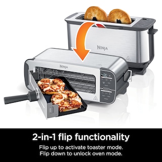 Foto 2 | Foto 2 | Tostadora Plegable 2 En 1 Ninja St101 Foodi 2 Rebanadas 1500 W - Venta Internacional.