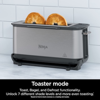 Foto 3 | Foto 3 | Tostadora Plegable 2 En 1 Ninja St101 Foodi 2 Rebanadas 1500 W - Venta Internacional.