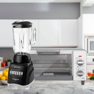 Foto 2 | Foto 2 | Horno Tostador Airfry + Licuadora 1.25lt Vidrio Black+decker