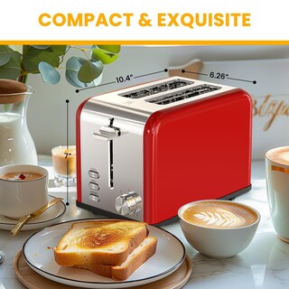 Foto 2 | Foto 2 | Toaster Simple Deluxe Para 2 Rebanadas Y 6 Unidades Para Dorar, Acero Inoxidable S - Venta Internacional.