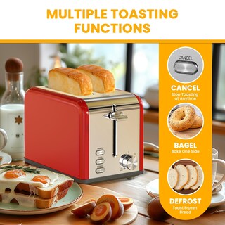 Foto 3 | Foto 3 | Toaster Simple Deluxe Para 2 Rebanadas Y 6 Unidades Para Dorar, Acero Inoxidable S - Venta Internacional.