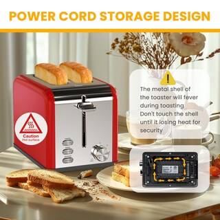 Foto 5 | Foto 5 | Toaster Simple Deluxe Para 2 Rebanadas Y 6 Unidades Para Dorar, Acero Inoxidable S - Venta Internacional.