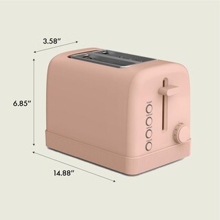 Foto 7 | Foto 7 | Tostadora Bella 2 Rebanadas, 900 W, 6 Ajustes, Control De Sombra, Blossom - Venta Internacional.