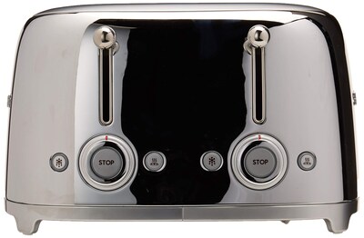 Foto 3 | Foto 3 | Tostadora Smeg, Estilo Años 50, Estética Retro, 4 Rebanadas, Tsf03ssus - Venta Internacional.