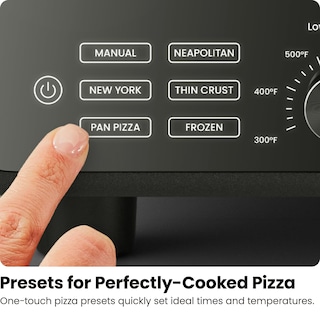 Foto 3 | Foto 3 | Horno Eléctrico Para Pizza Chefman Para Interiores, 800 °f, 30 Cm, Con Piedra Y Cáscara - Venta Internacional.