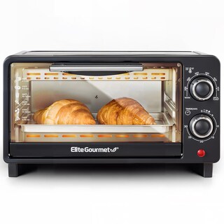 Foto 1 | Foto 1 | Horno Tostador Elite Gourmet Eto490 9l/4 Rebanadas 800w Negro - Venta Internacional.