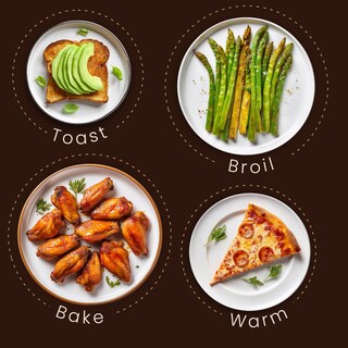 Foto 7 | Foto 7 | Horno Tostador Elite Gourmet Eto490 9l/4 Rebanadas 800w Negro - Venta Internacional.