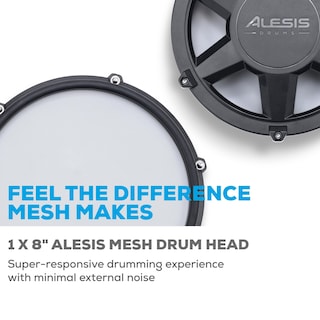 Foto 3 | Foto 3 | Set De Batería Expansion Alesis Nitro Max Con Mesh Tom Pad Y 10 Platillos - Venta Internacional.