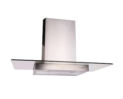 Foto 2 | Foto 2 | Combo Campana Odipo de Pared Telux 90 Cm y Parrilla Odipo Cristal Capella 76 Cm