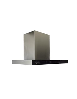 Foto 2 | Foto 2 | Kit Campana De 70 Cm Y Parrilla De 60 Cm En Cristal Templado Negro