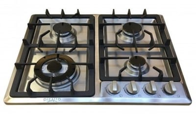 Foto 3 | Foto 3 | Kit Campana Purificadora y Parrilla 4 Quemadores de Acero Inoxidable