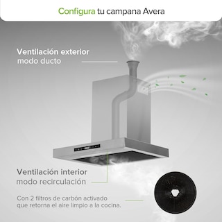 Foto 6 | Foto 6 | Campana De Cocina De Pared Tipo T 60 Cm En Acero Inoxidable Con Tecnología Sin Contacto