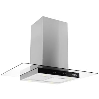 Foto 2 | Foto 2 | Tricombo de Campana Isla 90 cm Odipo Fordex Parrilla Cristal Templado Odipo Capella 76 cm y Horno Gas Empotrable Motrix