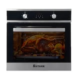 Horno Empotrable De Gas Acero Inoxidable Grill Eléctrico 60l