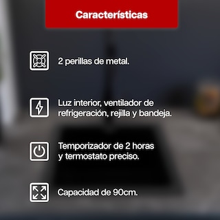 Foto 5 | Foto 5 | Horno De Gas Empotrable Maxims 60 Cm Acero Inoxidable