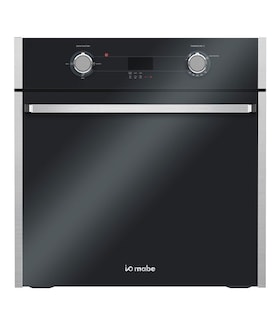 Foto 1 | Foto 1 | Io Mabe Io6032hgwd1 Horno A Gas Lp 60 Cm (24 Pulgadas) Vidrio Gris Vulcano, Negro/inoxidable