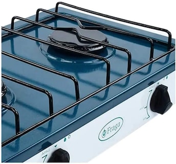 Foto 2 | Foto 2 | Parrilla Fraga P104 color Verde a Gas 2 Quemadores Porcelanizada