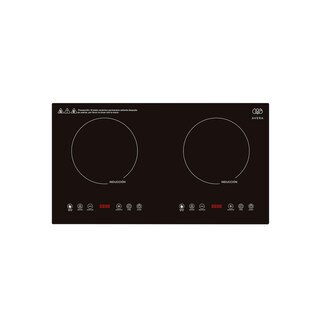 Foto 2 | Foto 2 | Combo Parrilla De Inducción 2 Zonas Y Campana De Pared 60 Cm Avera Piv2cea60 - Color Negro