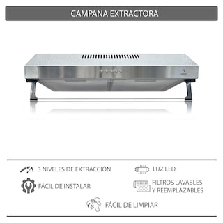 Foto 4 | Foto 4 | Combo Prato Campana De Pared Nube Supra A-76 Y Parrilla De Gas 5q-ps-76