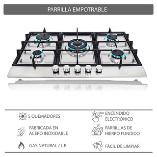 Foto 5 | Foto 5 | Combo Prato Campana De Pared Nube Supra A-76 Y Parrilla De Gas 5q-ps-76