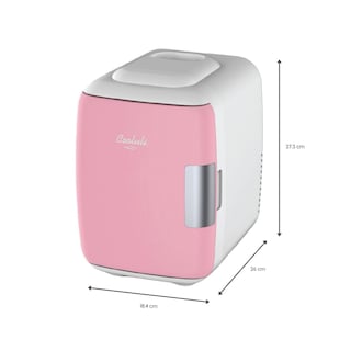Foto 2 | Foto 2 | Mini Refrigerador Cooluli Classic Frío/Caliente 4l 6 Latas color Rosa