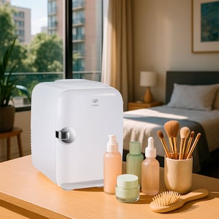 Foto 8 | Foto 8 | Mini Refrigerador Portátil Auto Casa Oficina Skincare 4 L MR01 Avera