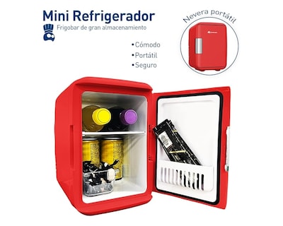 Foto 2 | Foto 2 | Mini Refrigerador Frigobar Mini Multifuncional Bluelander Capacidad de 4l Para 6 Latas