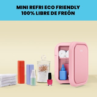 Foto 5 | Foto 5 | Chefman - Mini Refrigerador Portátil 6 Latas Color Rosa
