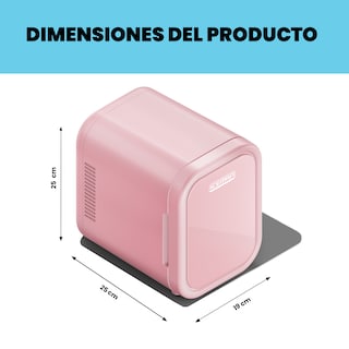 Foto 6 | Foto 6 | Chefman - Mini Refrigerador Portátil 6 Latas Color Rosa
