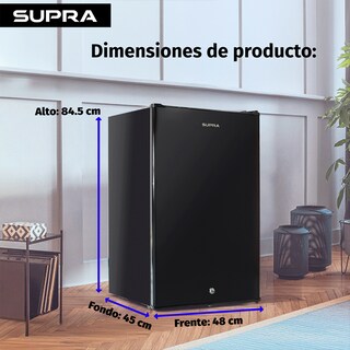 Foto 4 | Foto 4 | Frigobar 3.4 P3 Negro con Congelador con Llave Mod Aspen