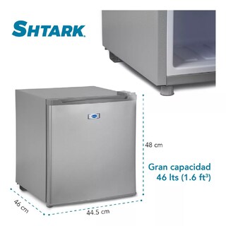 Foto 4 | Foto 4 | Frigobar Mini 1.6 Pies 46l Refrigerador Congelador Compacto Plata