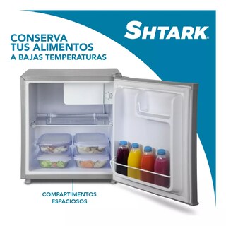 Foto 5 | Foto 5 | Frigobar Mini 1.6 Pies 46l Refrigerador Congelador Compacto Plata