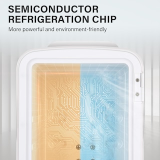 Foto 3 | Foto 3 | Minirefrigerador Simple Deluxe Portátil De 4 L/6 Latas, Enfriador/calentador Wh - Venta Internacional.