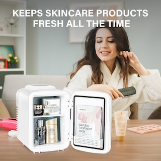 Foto 6 | Foto 6 | Minirefrigerador Simple Deluxe Portátil De 4 L/6 Latas, Enfriador/calentador Wh - Venta Internacional.