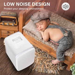 Foto 7 | Foto 7 | Minirefrigerador Simple Deluxe Portátil De 4 L/6 Latas, Enfriador/calentador Wh - Venta Internacional.