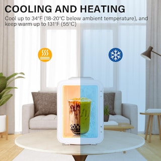 Foto 2 | Foto 2 | Minirefrigerador Portátil, Enfriador Y Calentador, 4 L/6 Latas, Simple Deluxe - Venta Internacional.