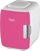 Minirefrigerador Cooluli Skincare De 4 Litros Y 6 Latas Para Dormitorio, Coche Y Oficina - Venta Internacional.