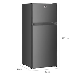 Foto 4 | Foto 4 | Refrigerador White Westinghouse WWCR44125LHS Acero Doble Puerta 4.4p