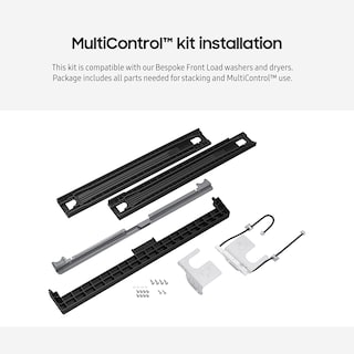 Foto 4 | Foto 4 | Kit De Apilamiento Para Lavadora/secadora Samsung Bespoke Skk-9mcv, Negro - Venta Internacional.