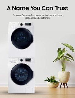Foto 4 | Foto 4 | Kit De Apilamiento Samsung Para Lavadora Y Secadora De Carga Frontal De 24 Pulgadas - Venta Internacional.
