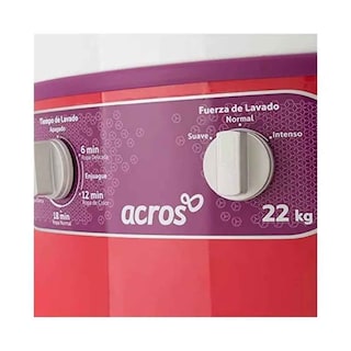 Foto 2 | Foto 2 | Lavadora 22 Kg Acero Porcelanizado Coral Alf-2253ec Acros