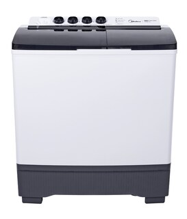 Foto 1 | Foto 1 | Lavadora Semiautomática Dos Tinas Midea 22 kg Twin Force Pulsator color Blanco